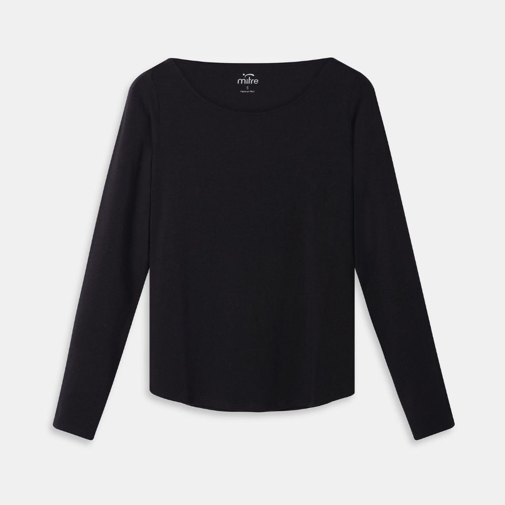 Clea Long Sleeve Tee  | AlgaKnit