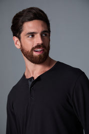Recovery PJ | AlgaKnit - Black / Heather