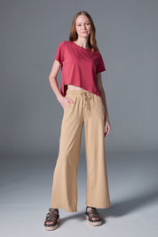 Everyday Palazzo | AlgaKnit - Sand Cream