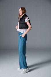 Everyday Palazzo | AlgaKnit - Sea Teal