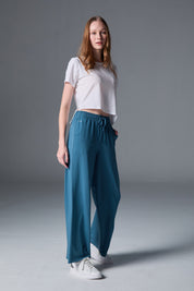 Everyday Palazzo | AlgaKnit - Sea Teal