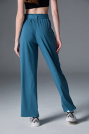 Night Palazzo | AlgaKnit - Sea Teal