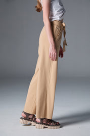 Night Palazzo | AlgaKnit - Sand Cream