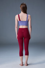 Crop Pant | IMPACT - Dark Cherry
