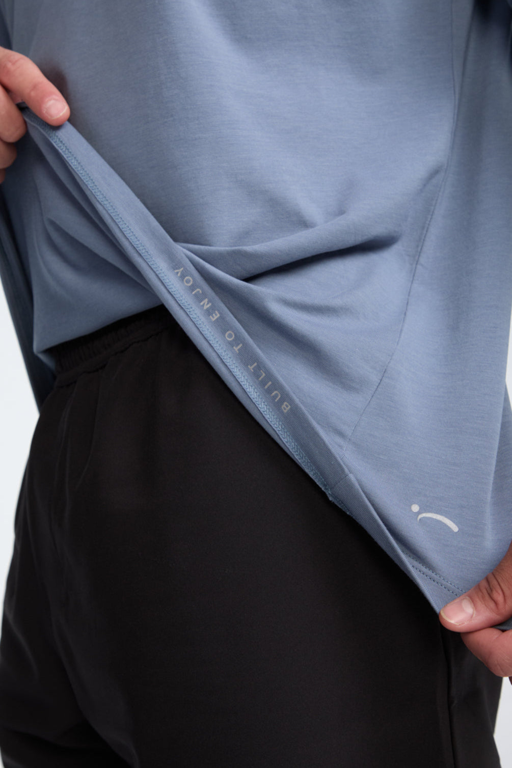 Super Soft Long Sleeve Tee | AlgaKnit - Steel Grey