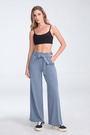 Night Palazzo | AlgaKnit - Steel Grey