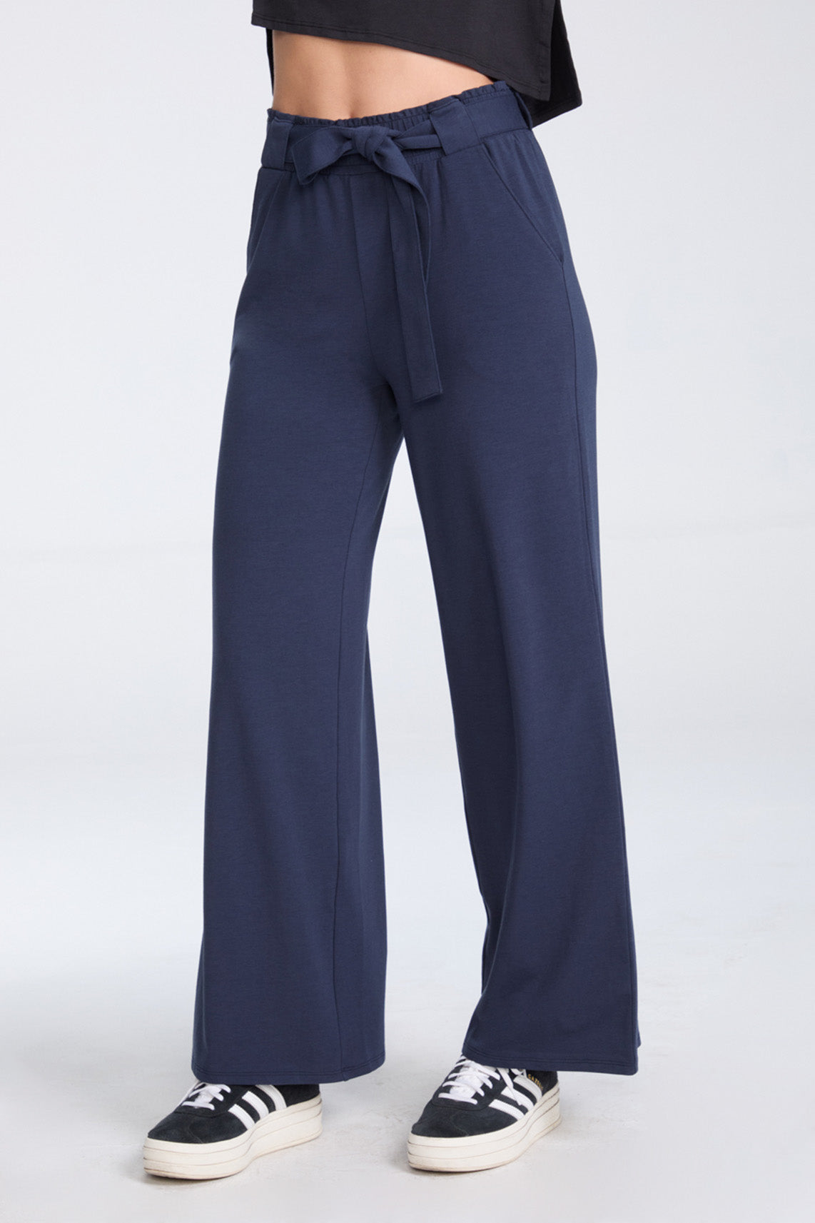 Night Palazzo | AlgaKnit - Nautic Blue