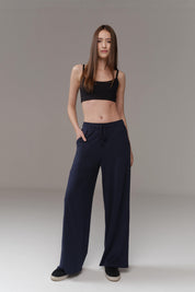 Everyday Palazzo | AlgaKnit - Marino Blue