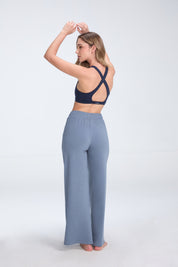 Everyday Palazzo | AlgaKnit - Steel Grey