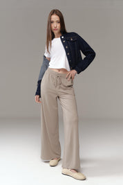 Everyday Palazzo | AlgaKnit - Taupe