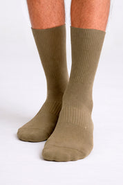 Everyday Socks 6.5" - Taupe