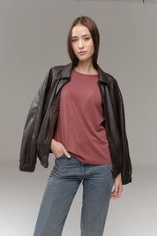 Favorite tee | AlgaKnit - Malva