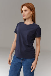 Favorite tee | AlgaKnit - Marino Blue