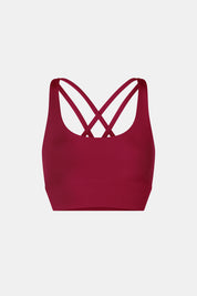 Victory Bra | FLŌ - Dark Cherry