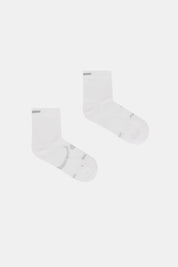 High Performance Running Socks // 3.5" Anklets - White