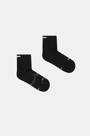 High Performance Running Socks // 3.5" Anklets - Black