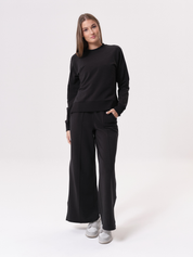 Light Vent Sweatshirt - Black
