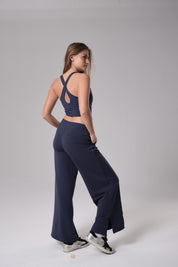 Lofty Winter Palazzo - Nautic Blue