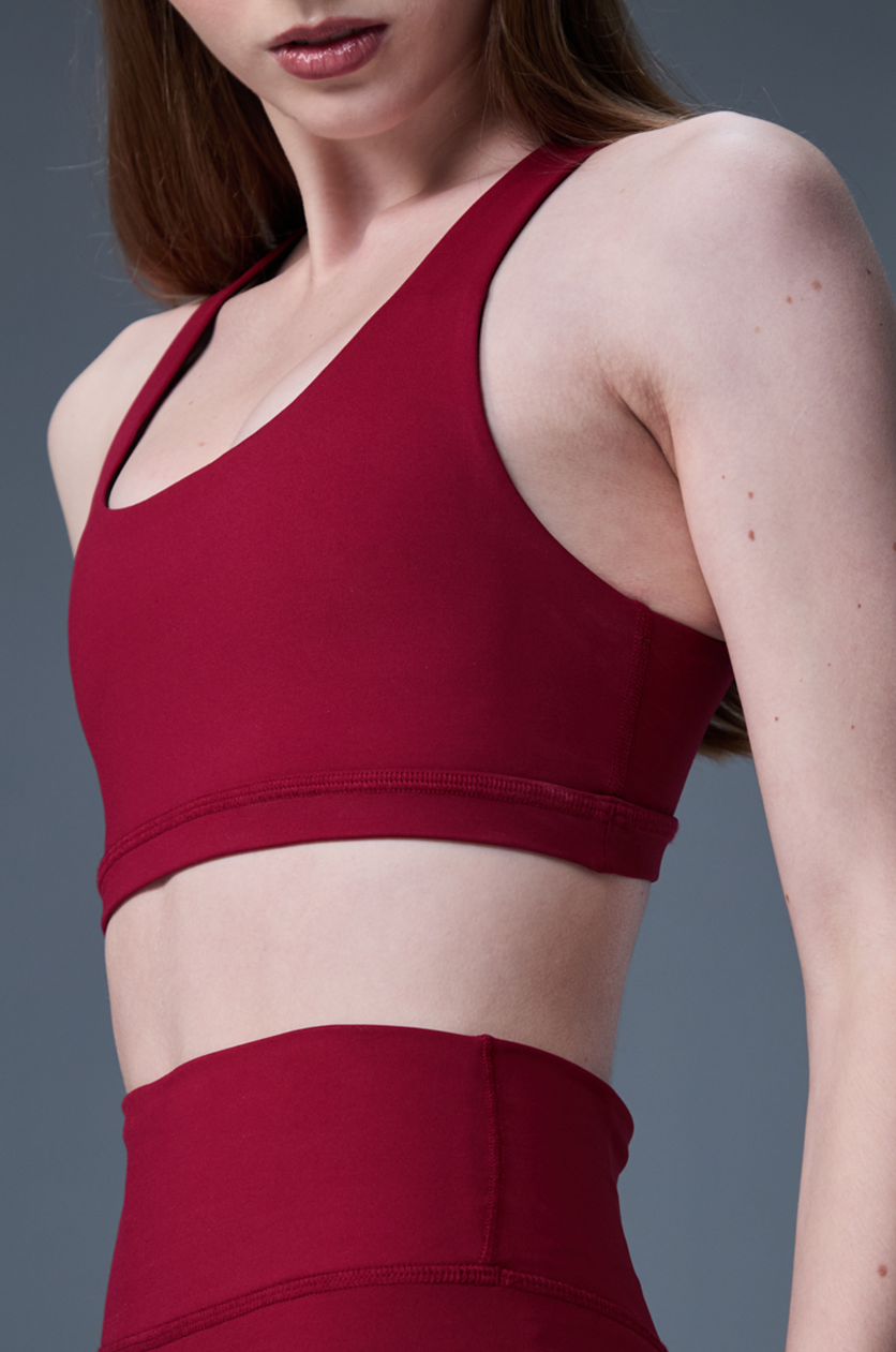 Rain Drop Bra | IMPACT - Dark Cherry
