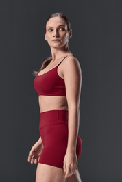 Training Short | FLŌ - Dark Cherry