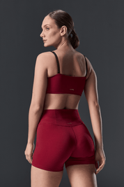 Training Short | FLŌ - Dark Cherry