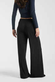 Everyday Palazzo | AlgaKnit - Black