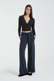 Night Palazzo | AlgaKnit - Nautic Blue