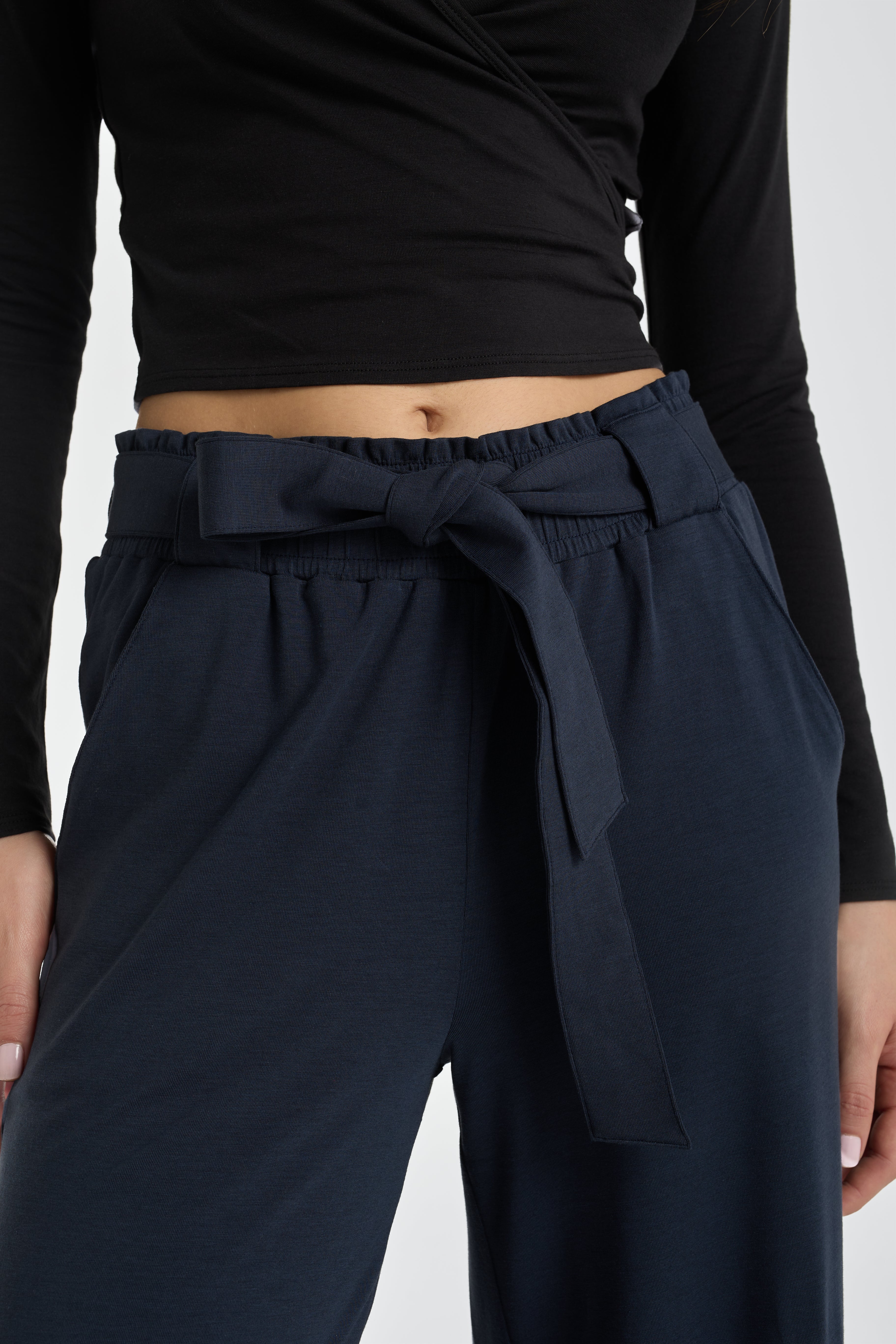 Night Palazzo | AlgaKnit - Nautic Blue