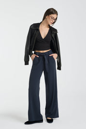 Night Palazzo | AlgaKnit - Nautic Blue