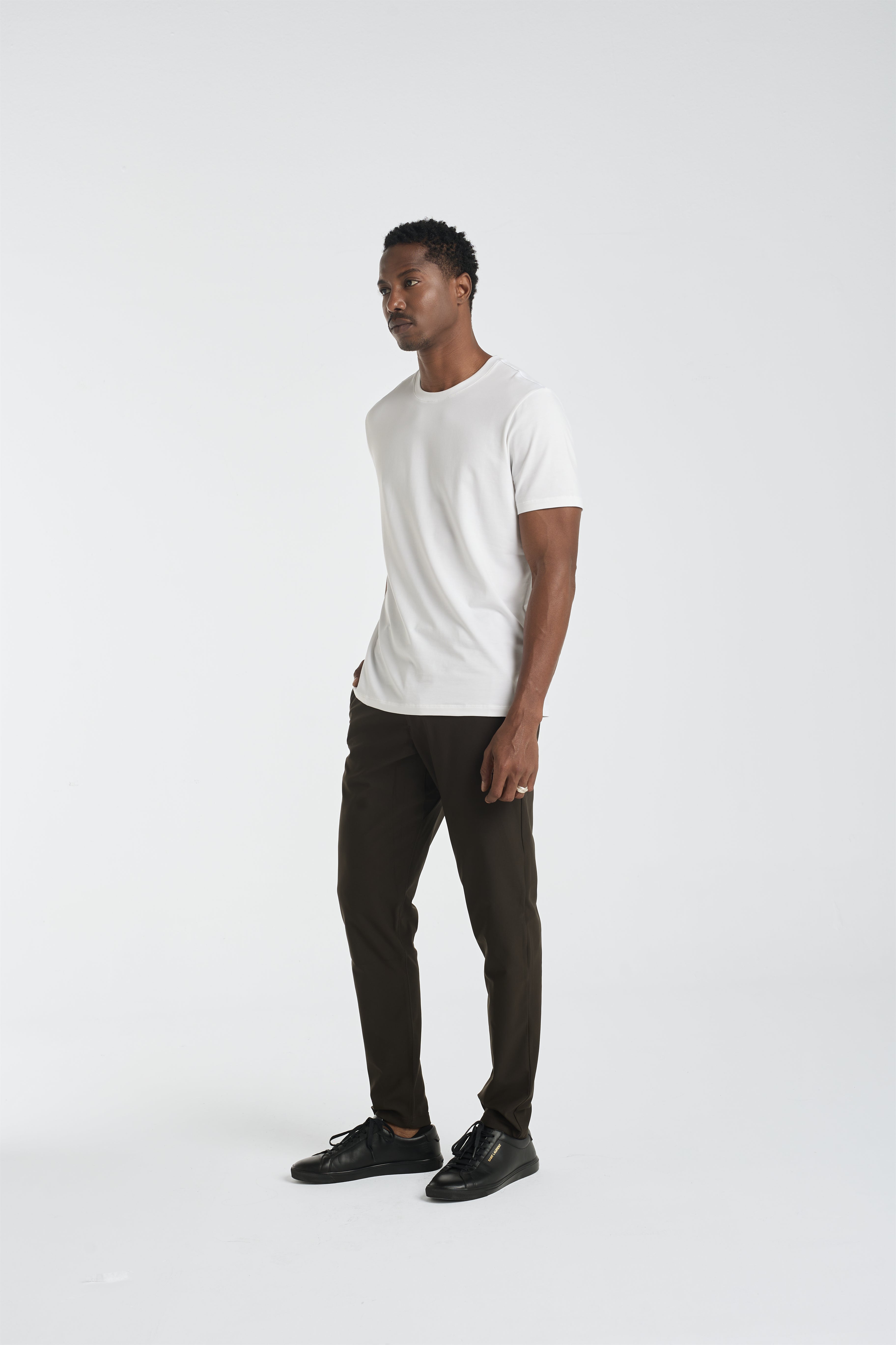 The Essential Tee | AlgaKnit - White