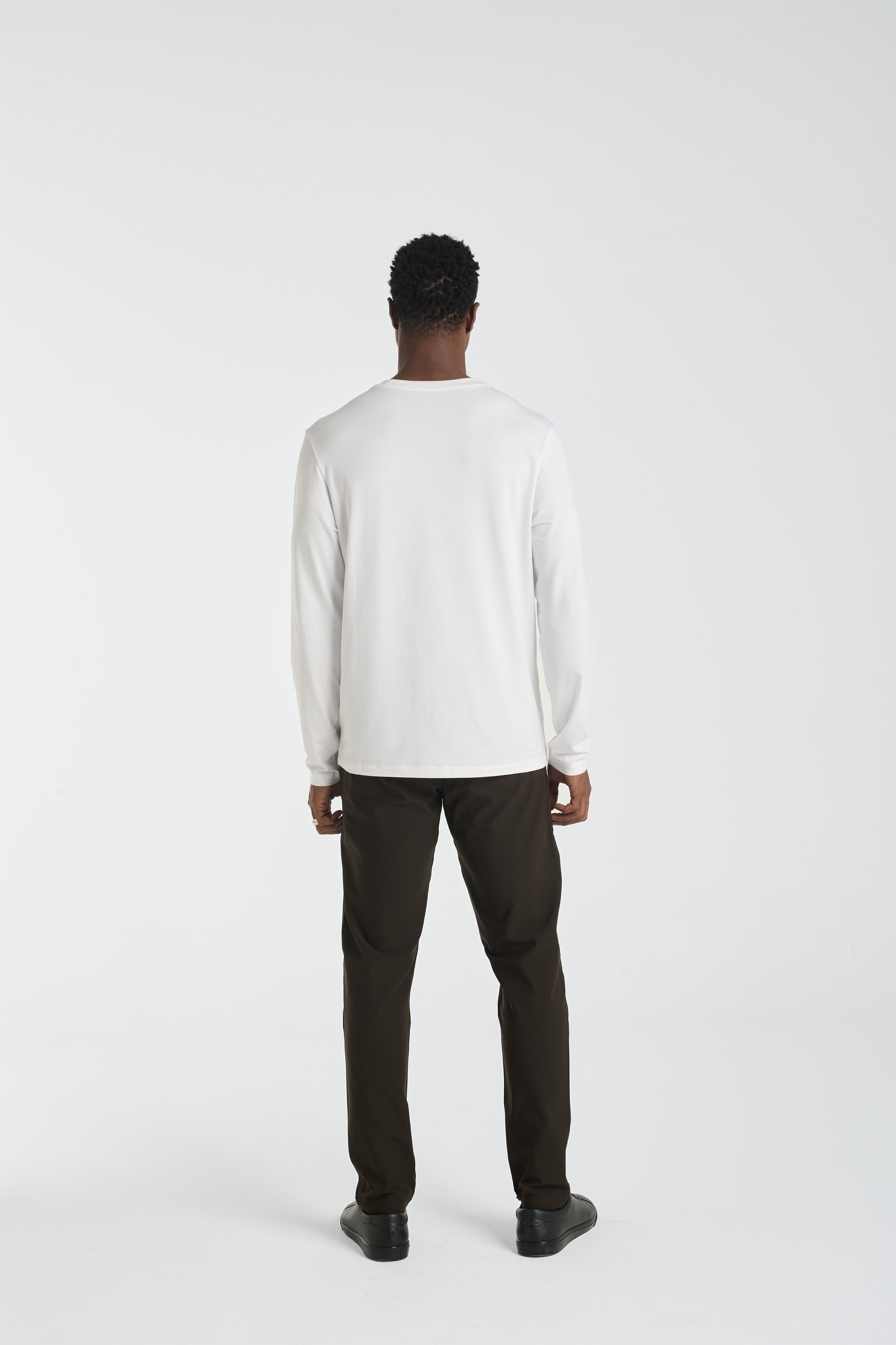 The Essential Long Sleeve Tee - White
