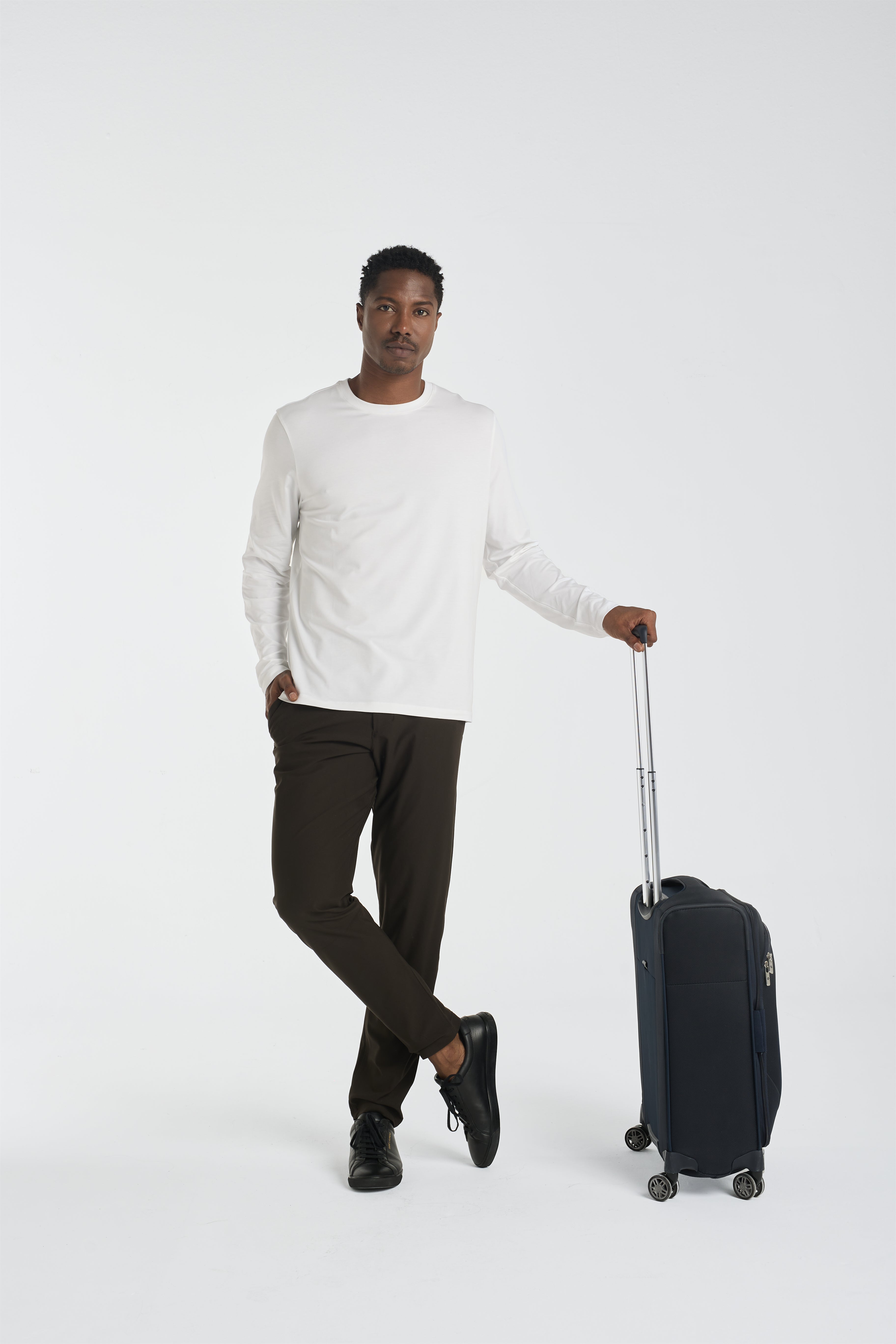 The Essential Long Sleeve Tee - White