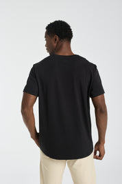 Oversize Super Soft tee | Algaknit - Black