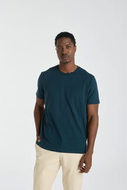 The Essential Tee | AlgaKnit - Deep Teal