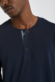 Recovery PJ | AlgaKnit - Nautic Blue / Steel Gray