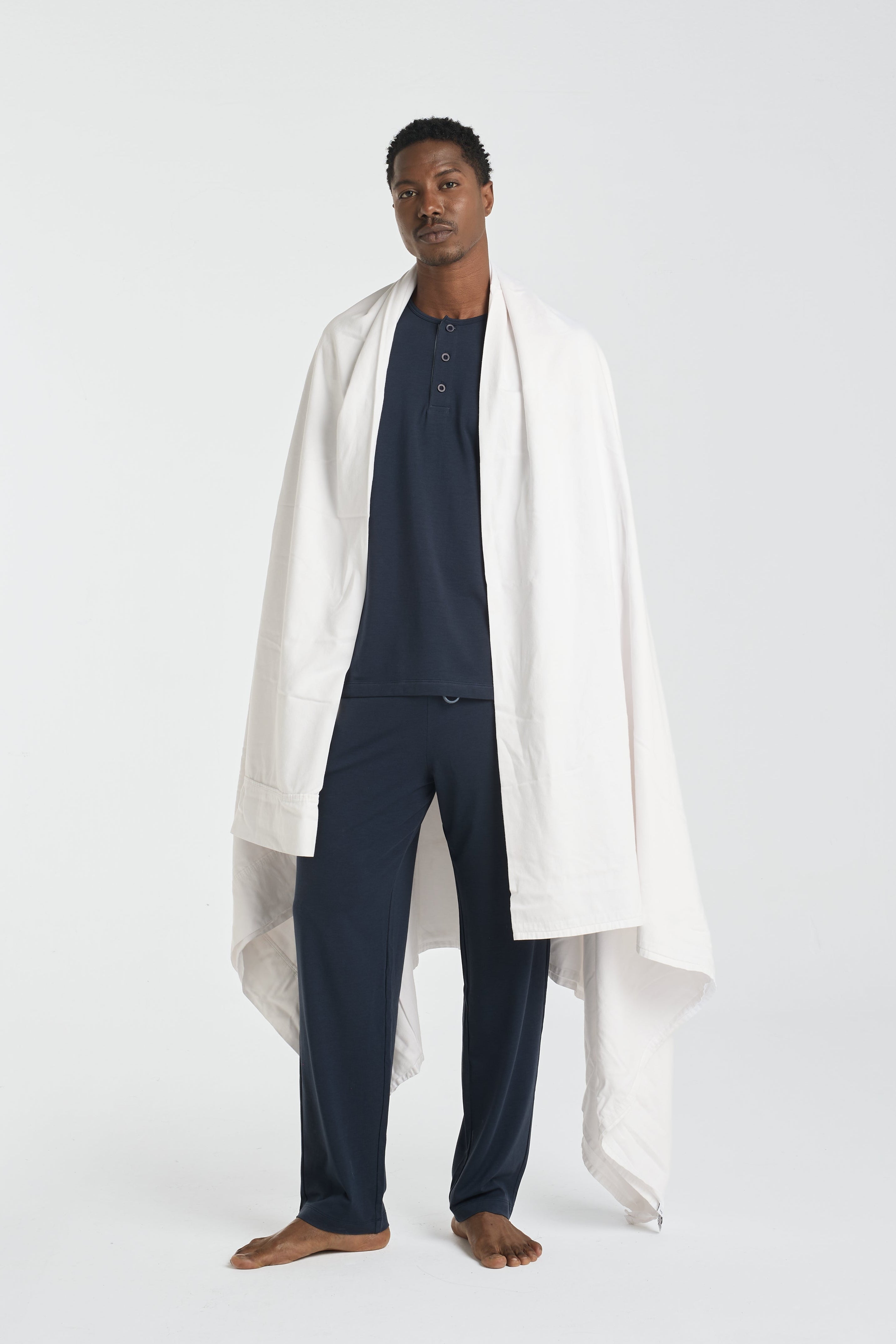 Recovery PJ | AlgaKnit - Nautic Blue / Steel Gray