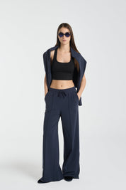 Lofty Winter Palazzo - Nautic Blue