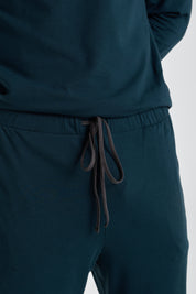 Recovery PJ | AlgaKnit - Deep Teal / Lunar Rock