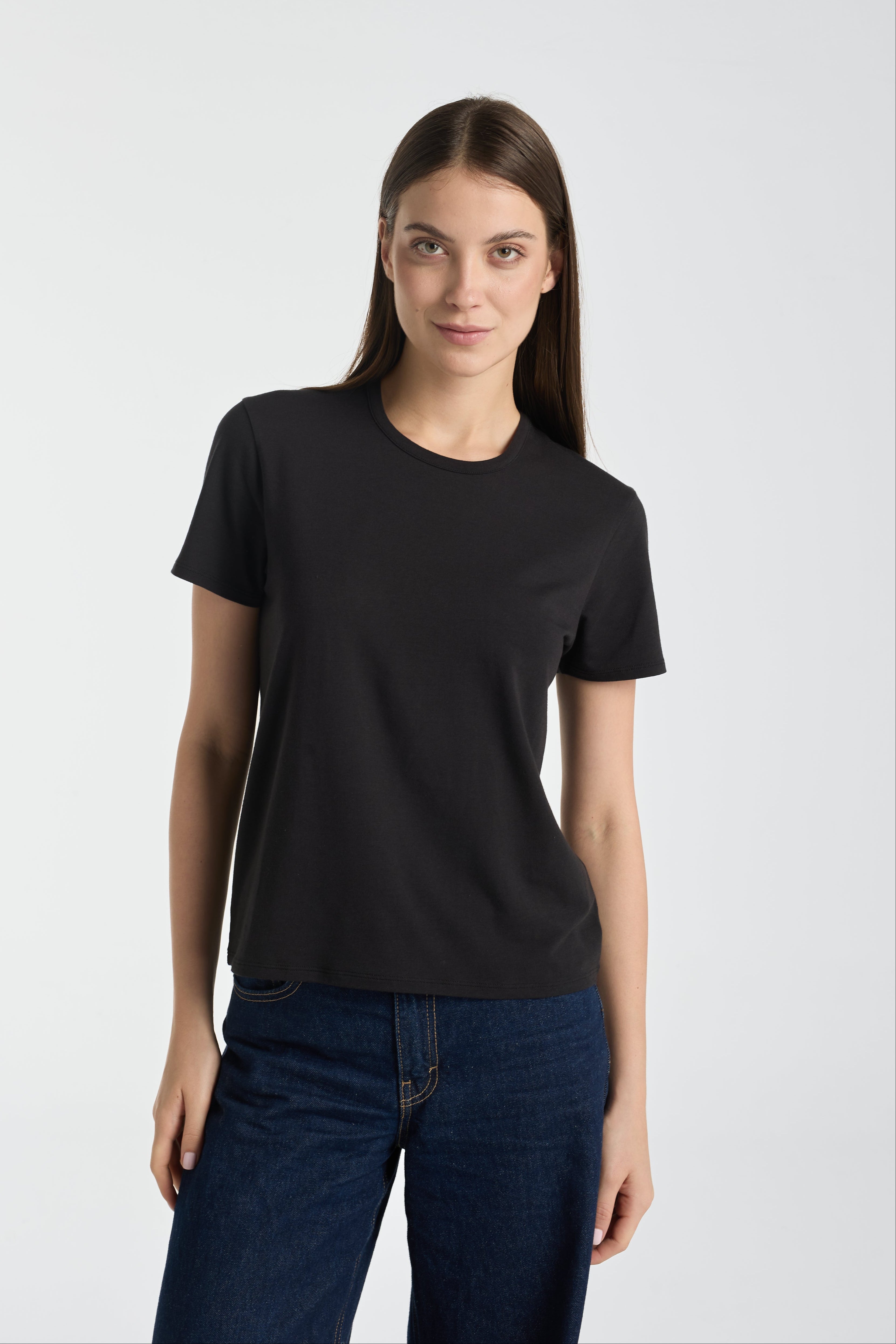 Everyday Tee | AlgaKnit - Black