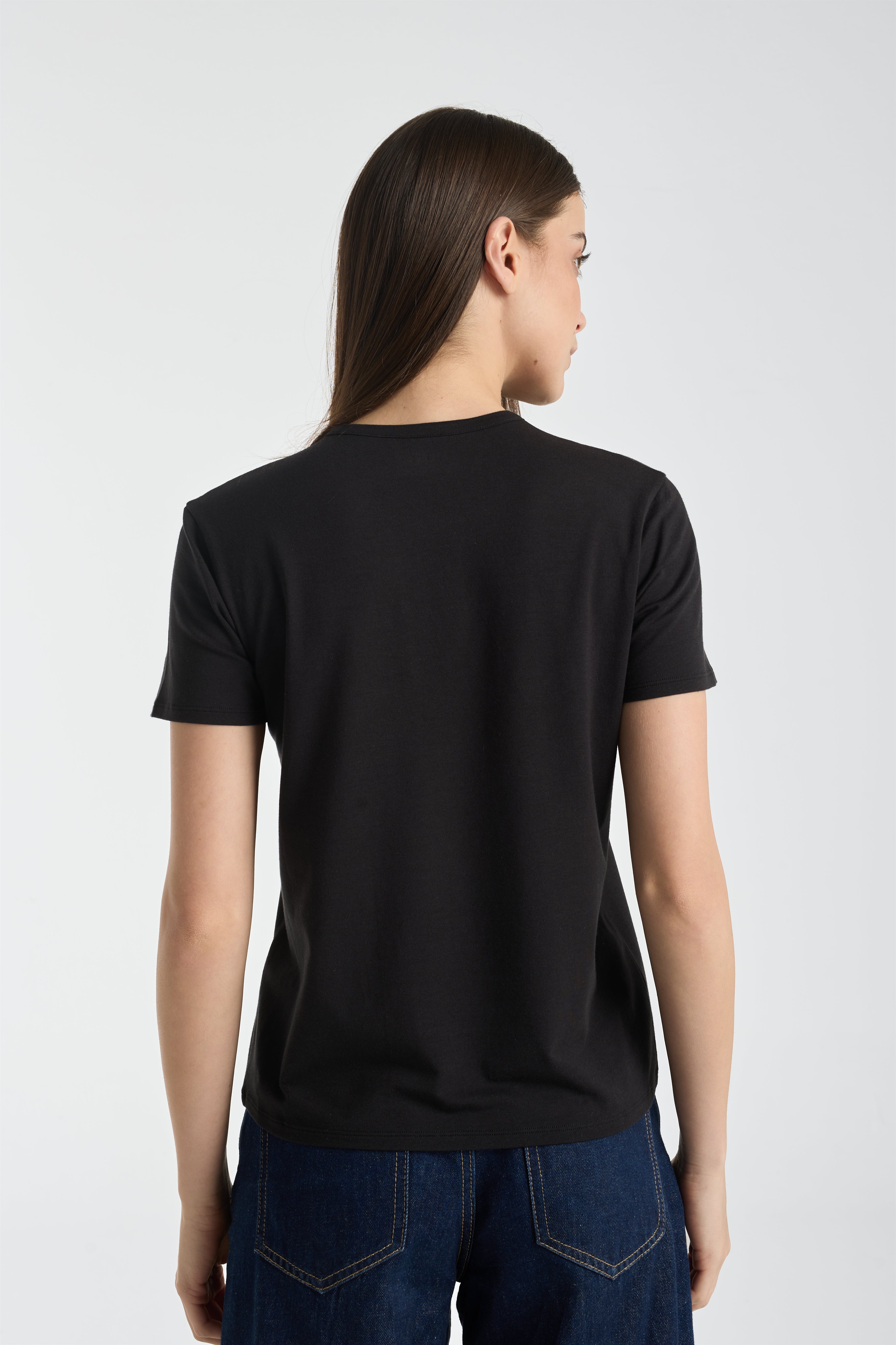 Everyday Tee | AlgaKnit - Black