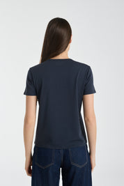 Everyday Tee | AlgaKnit - Nautic Blue