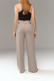 Night Palazzo | AlgaKnit - Taupe