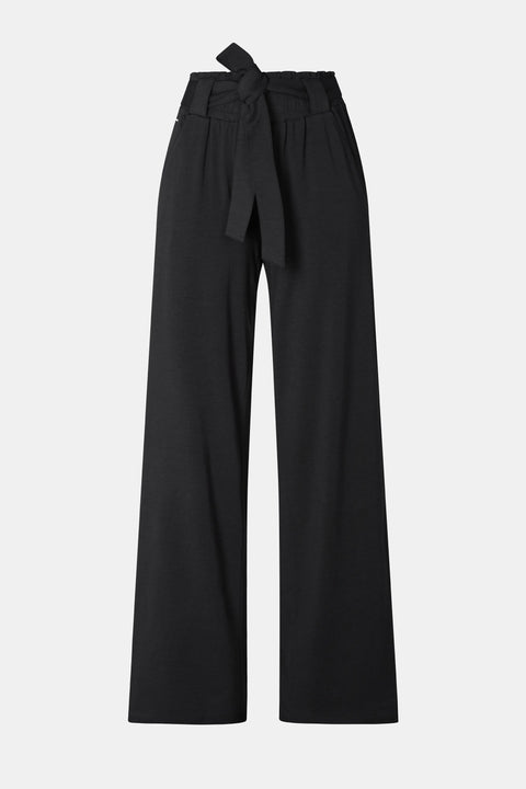 Night Palazzo | AlgaKnit - Black