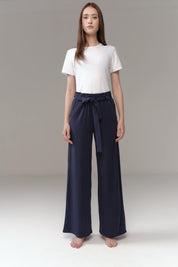 Night Palazzo | AlgaKnit - Marino Blue