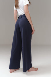 Night Palazzo | AlgaKnit - Marino Blue