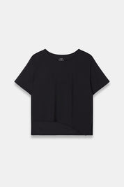 Penelope Crop | AlgaKnit - Black