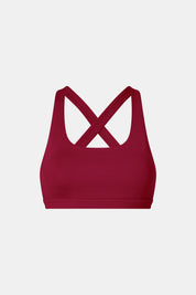 Rain Drop Bra | IMPACT - Dark Cherry
