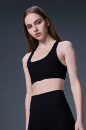 Rain Drop Bra | IMPACT - Black