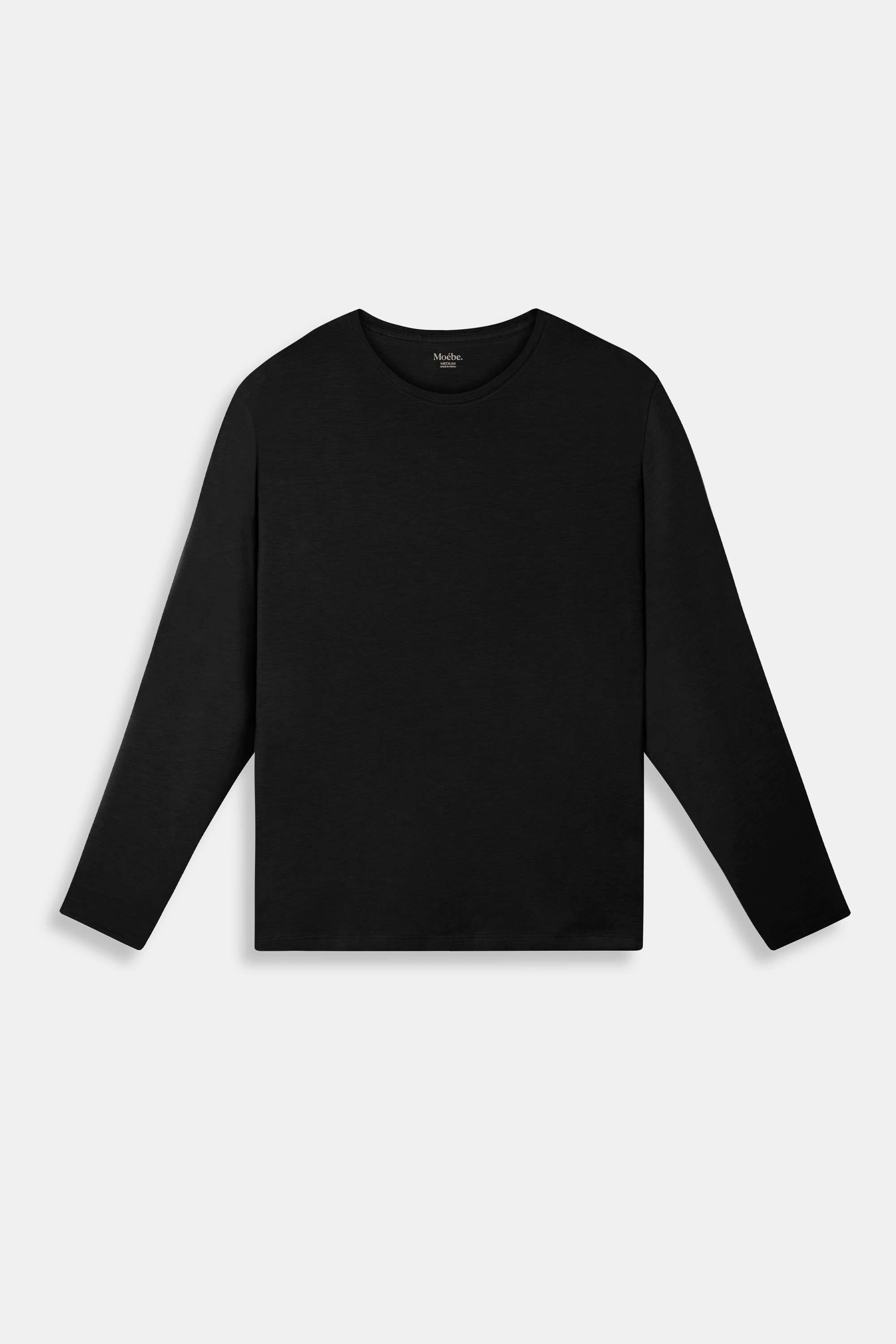 The Essential Long Sleeve Tee - Black