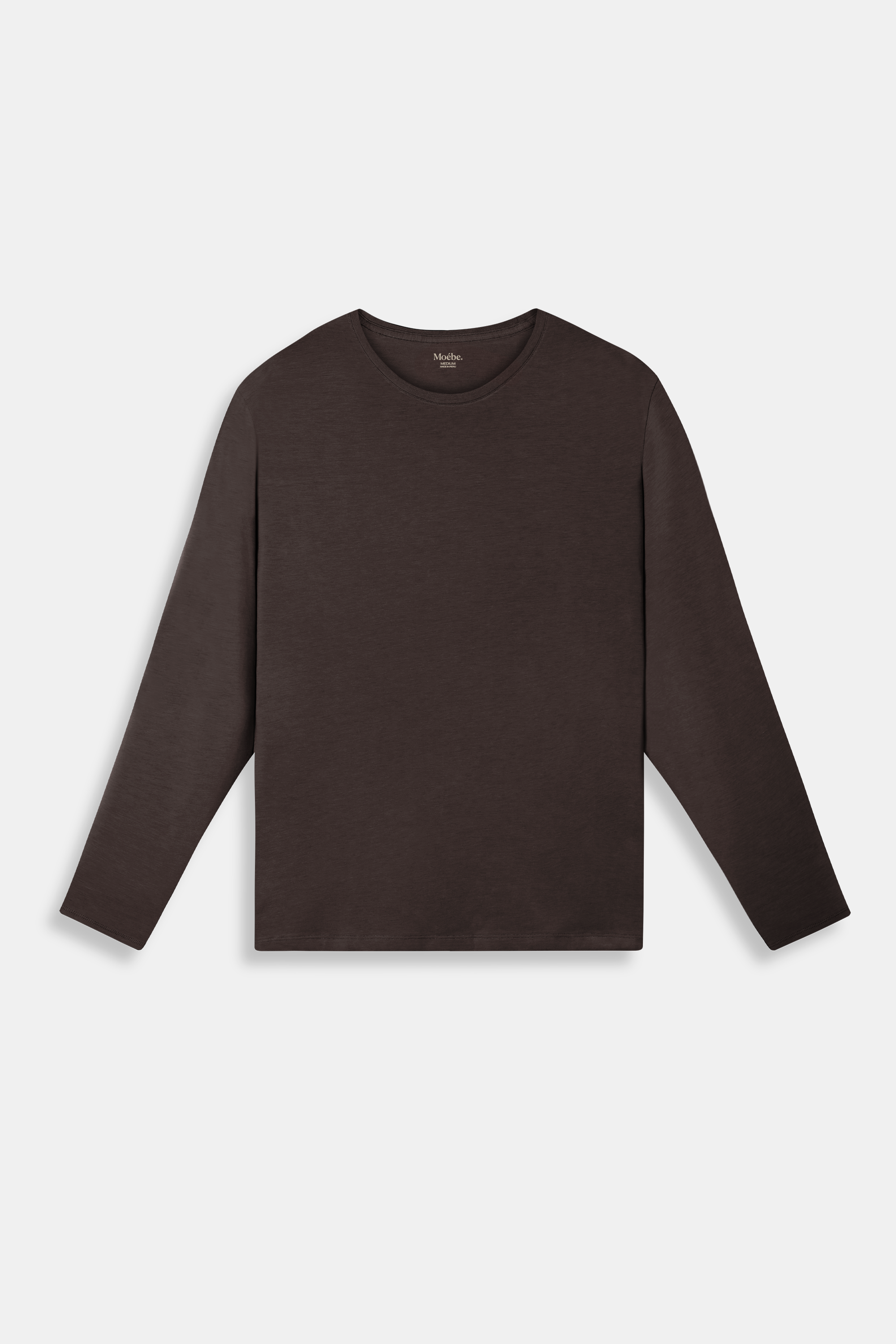 The Essential Long Sleeve Tee - Dark Chocolate